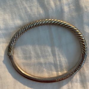 David Yurman sterling silver bracelet